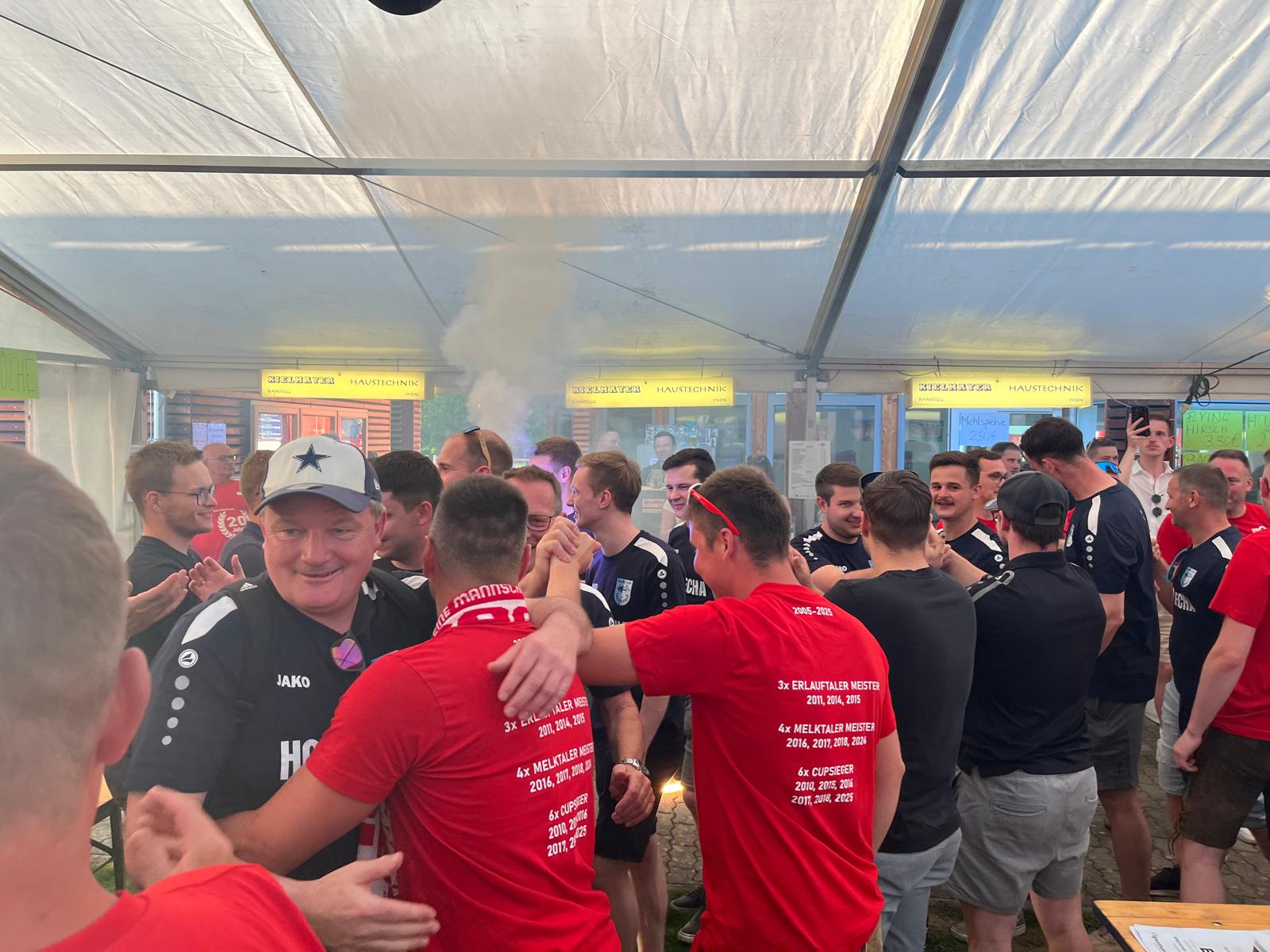 mostviertler fussballliga meisterfeier 2025